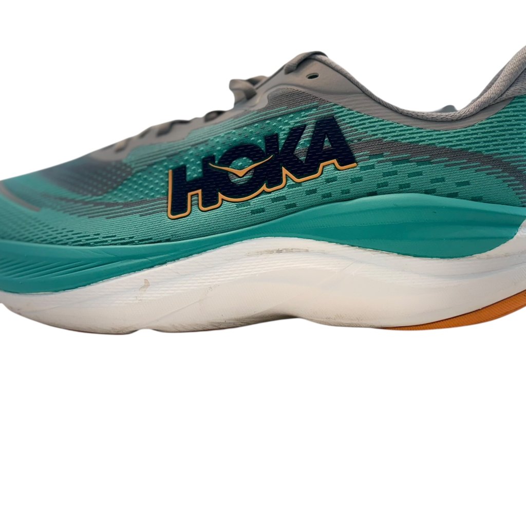 Hoka One One Men's Skyflow Stellar Grey Shoreline Running Sneakers Shoes 12d Us